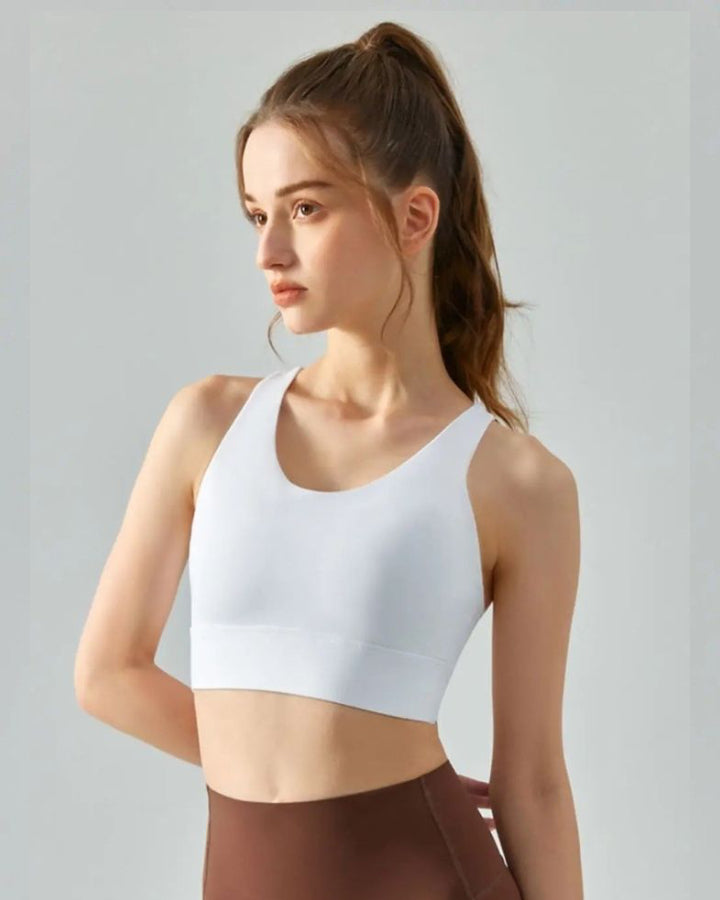 High Support Hollow Back Sports Bra
