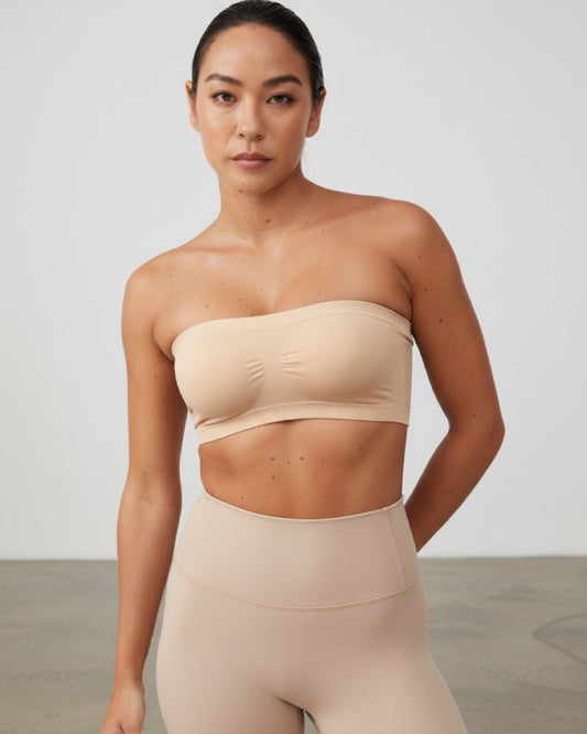 Imported Cotton Strapless Tube Bra