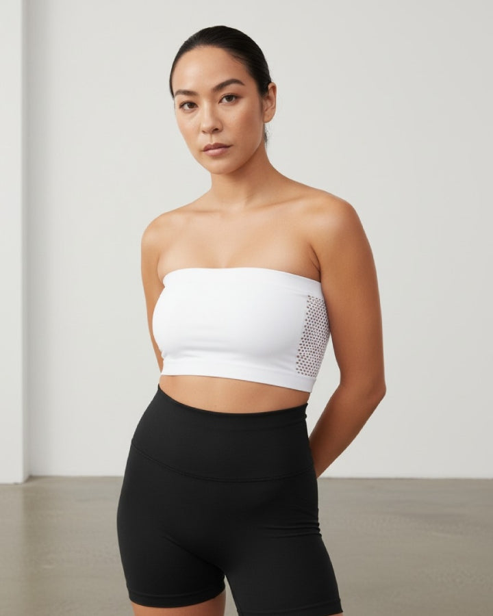 Imported Cotton Strapless Tube Bra