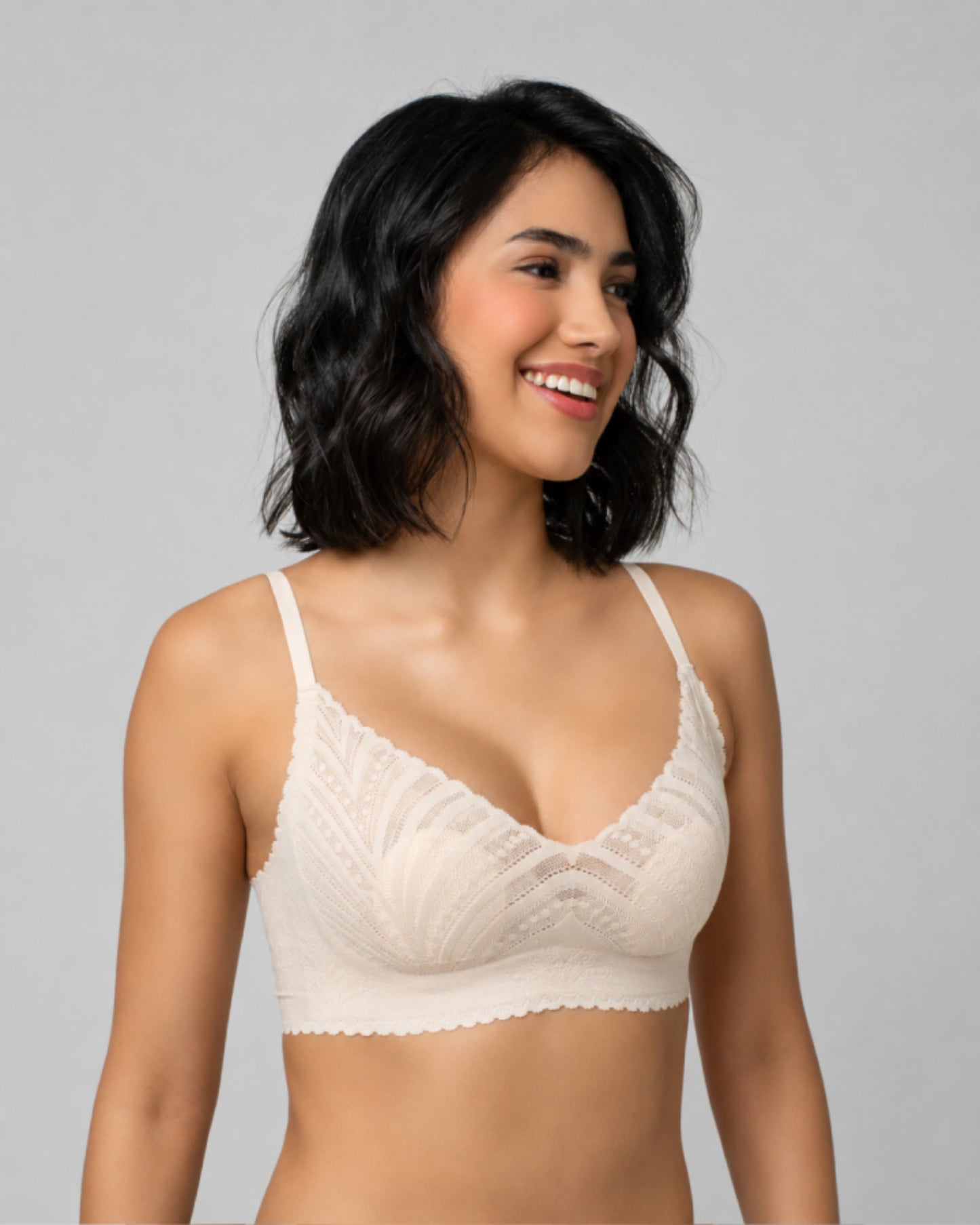 Ariel Premium Wing Lace Bra