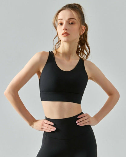 High Support Hollow Back Sports Bra