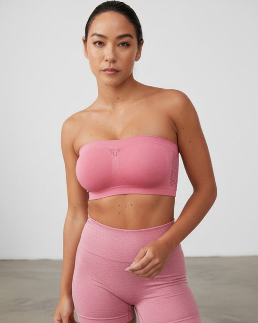 Imported Cotton Strapless Tube Bra