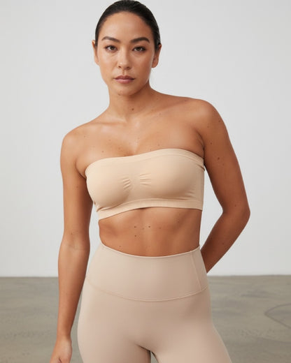 Imported Cotton Strapless Tube Bra