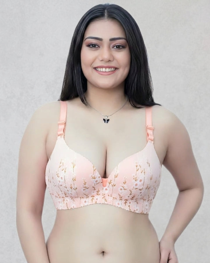 Premium Push Up Printed Bra for Women