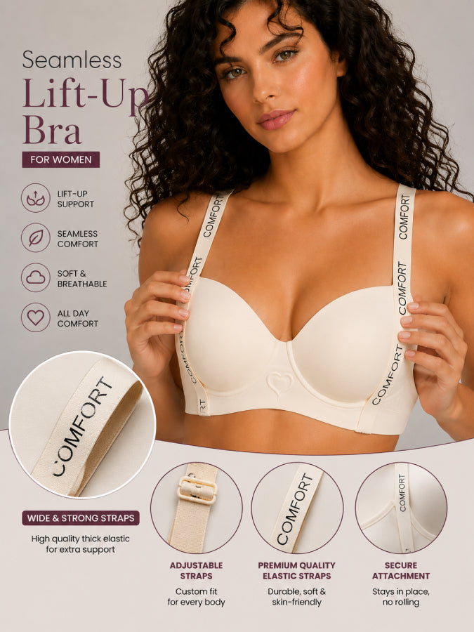 Seamless Lift-Up Bra for Women