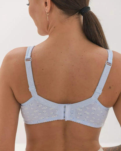 Soft Cotton Front Open Nursing Bra
