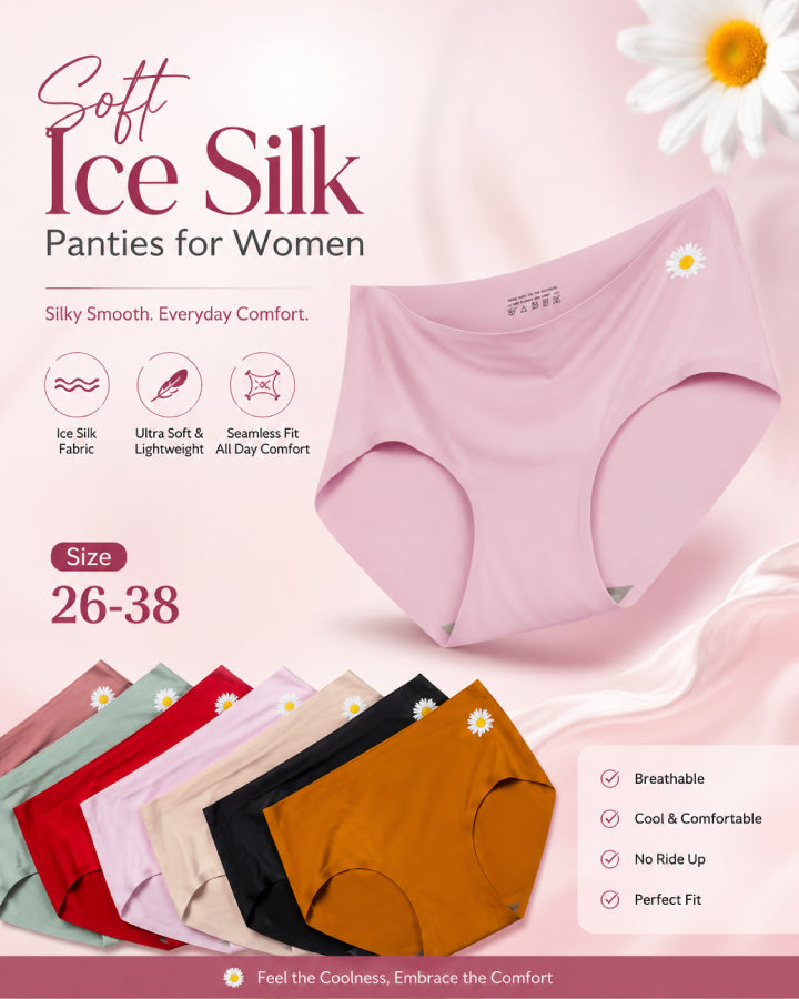 Soft Ice Silk Panties for Women